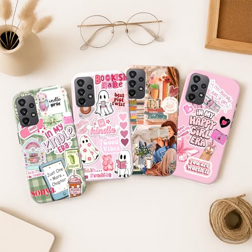 Image of COLORflow Back Cover Compatible With Samsung Galaxy A23 4G / A23 5G | Aesthetic Era Customized | Glossy Armoured Bumper With Camera Protection Back Cover Compatible With Samsung Galaxy A23 4G / A23 5G