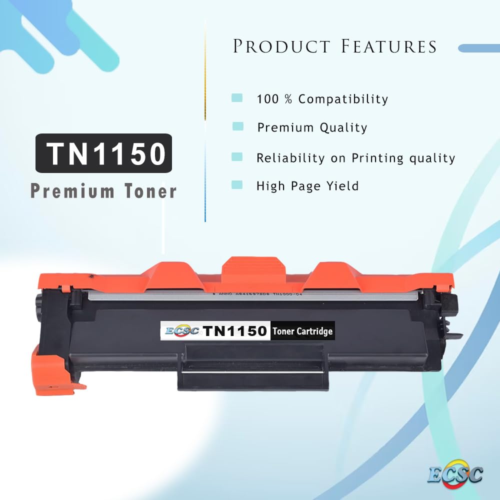 Superprint TN-1150 Toner Kompatible für Brother TN1150 Tonerkartusche für HL -L1240W HL-1242W HL-1242WXL DCP-L1640W DCP-1642W DCP-1642WXL DCP-L1660W