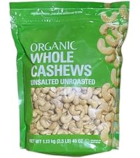 Amazon.co.jp: カークランドシグネチャー 有機 無塩 カシューナッツ