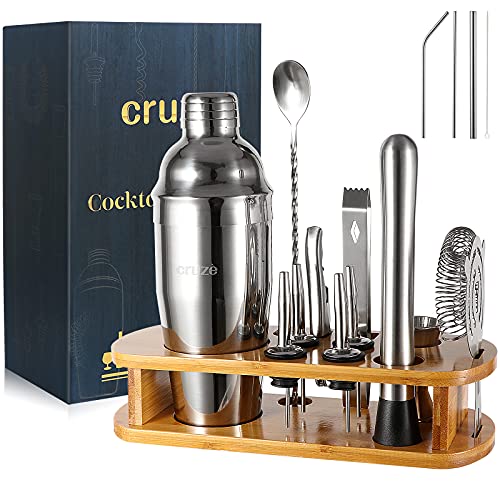Coctelera clásica ideal como regalo para aficionados a la coctelería