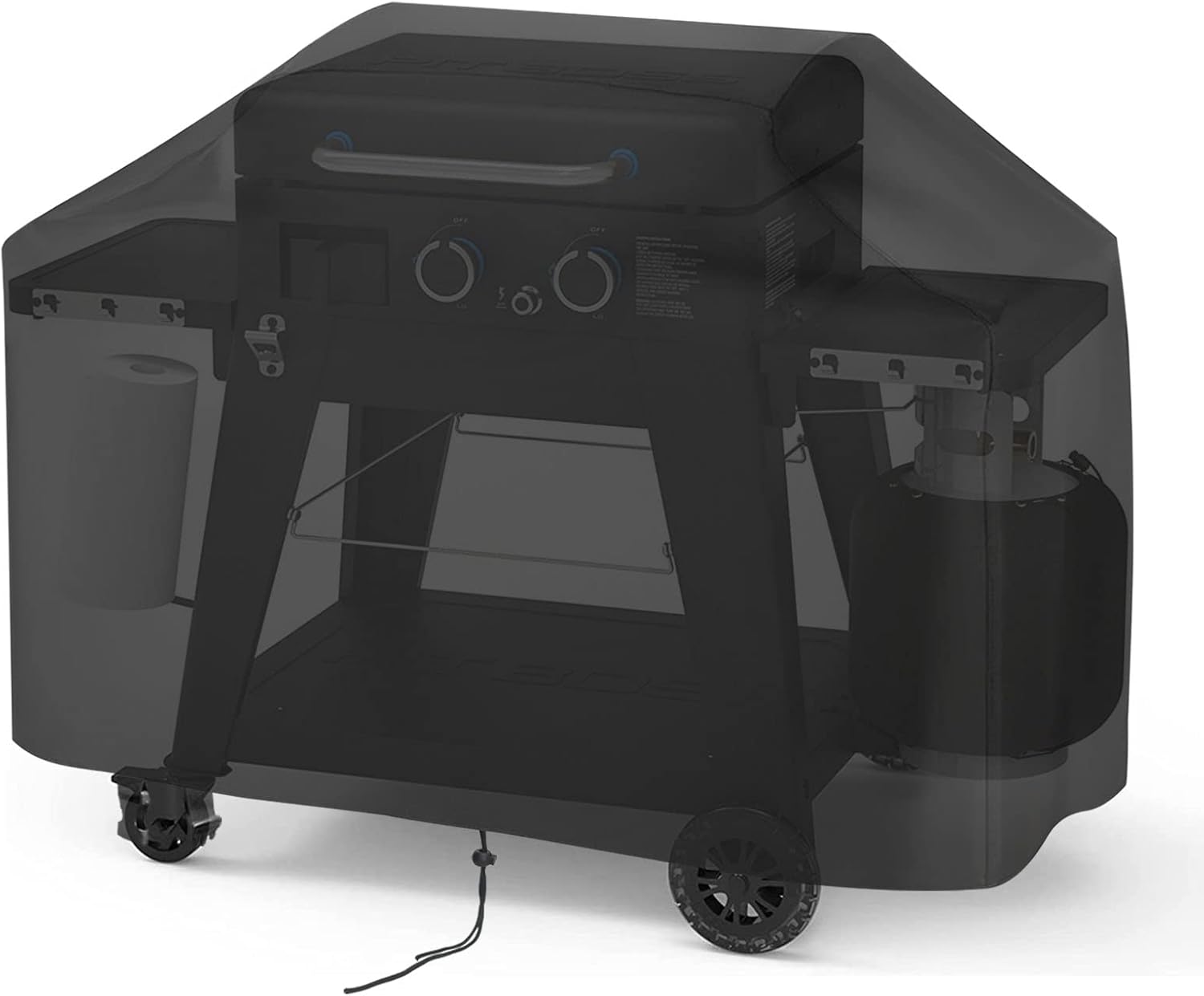 Andacar Cover for Pit BOSS 2Burner Ultimate Griddle,Heavy