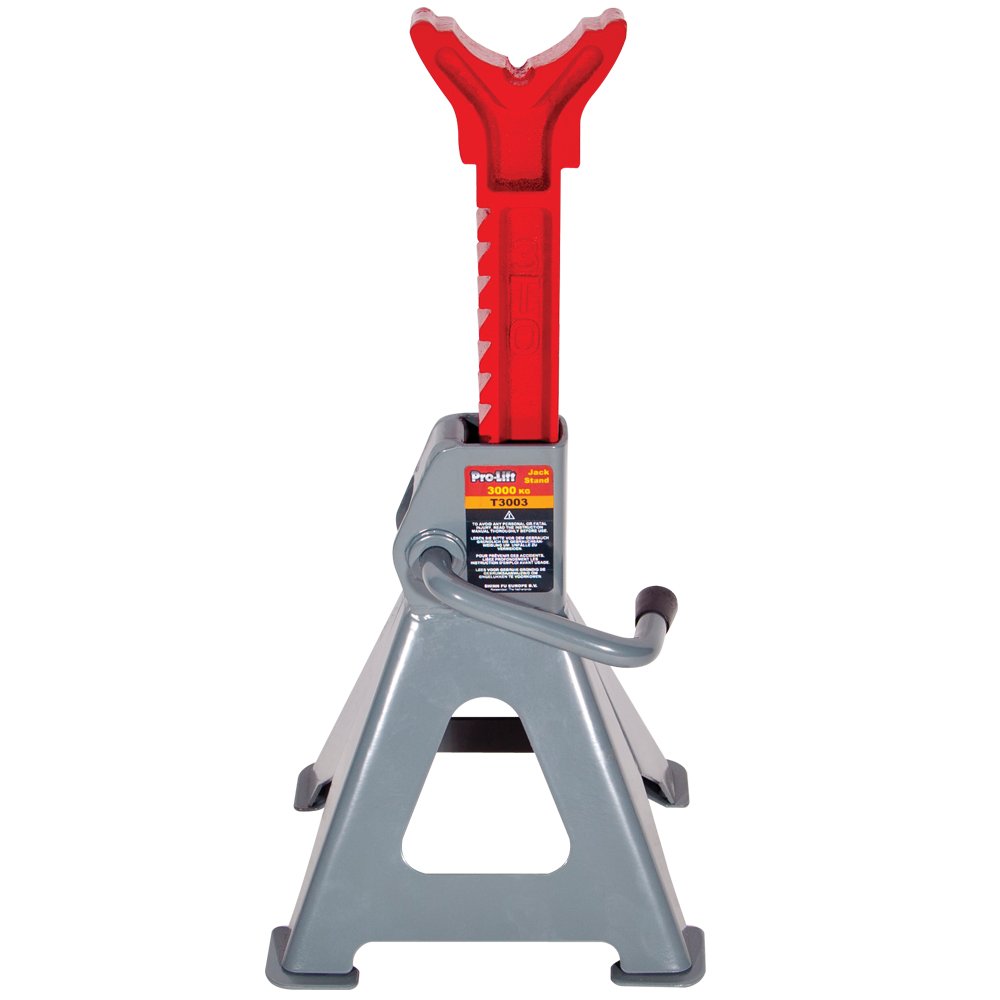 Pro-Lift T3003 | Cavalletto | capacità di carico 2,8 tonnellate | Acciaio | Regolabile | 1 Paio