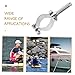 Happyyami Stainless Steel Kayak Holder Convenient Mount Base for Easy Storage and Quick Access Compatible Kayaks and Canoes