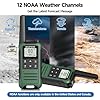 Walkie Talkies Long Range for Adults,Baofeng FRS Radio F22 Rechargeable Walkie Talkie 6 Pack Emergency Radios,NOAA,Flashlight,Type-C Charger Wakey Takey for Camping Outdoor Cruise