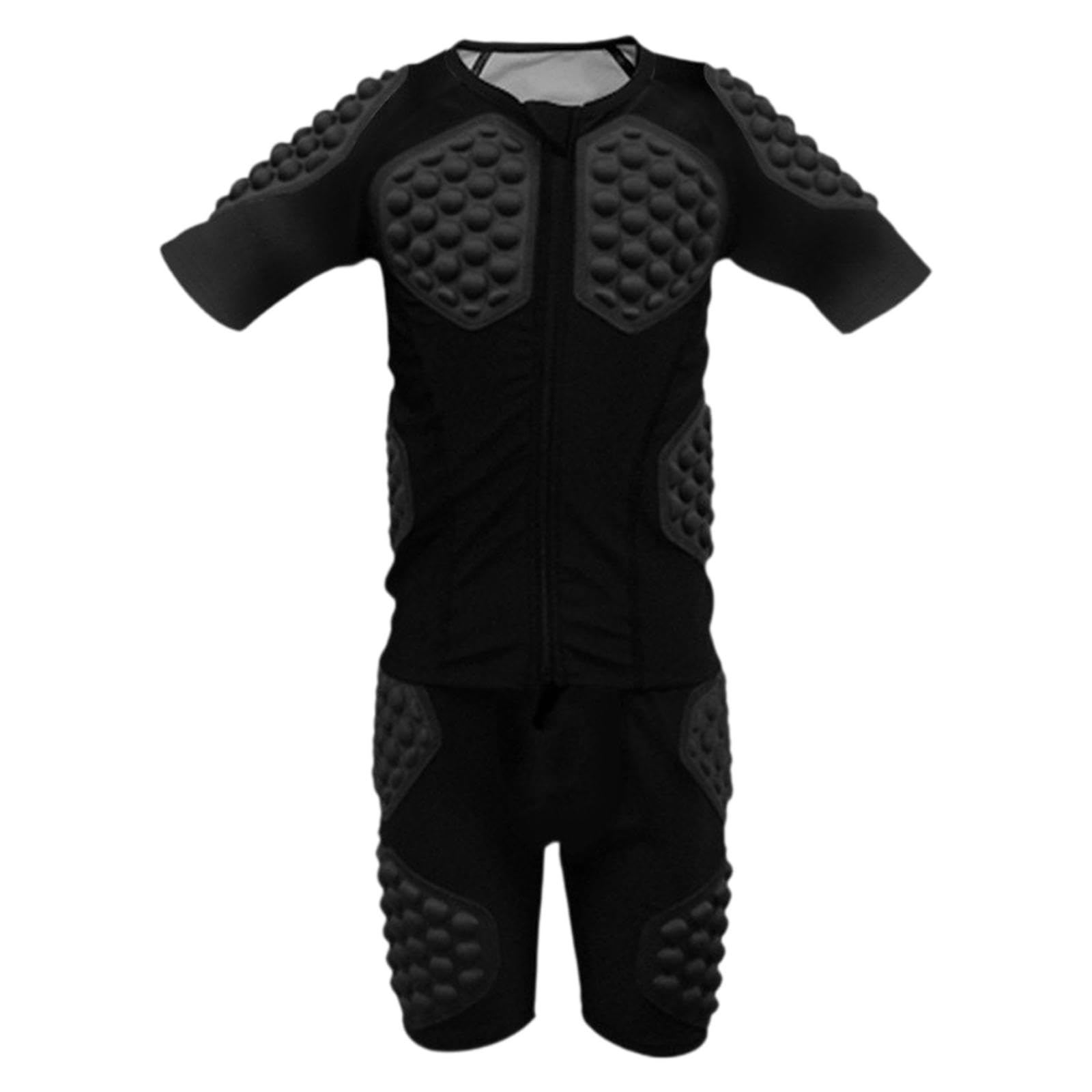 NIVAA Kids Sports Chest Protective Clothing Anti Impact Clothing for Rugby Skating L-image-8
