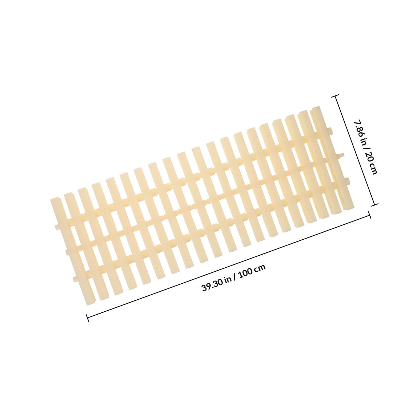 SUPVOX Rejilla de Repuesto para Piscina Antideslizante de Plástico Beige Diseño Encajable, Accesorio Versátil para Suministro de Piscinas Desmontables Exteriores