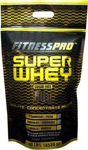 Fitness Pro Lab Inc. Super Whey, Vanilla, 10-Pound