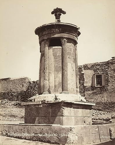 Affiche Toile Monument à Lysicrate Athènes Félix Bonfils 60x90 cm