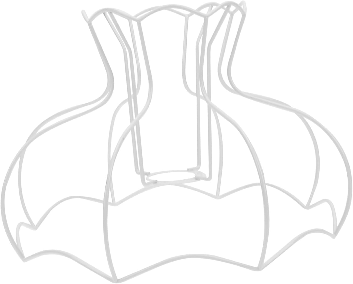 European Style Iron Chandelier Lamp Frame Durable Diy Lampshade Bracket for Home Decor Sturdy Construction for Long-lasting Use for Custom Lighting