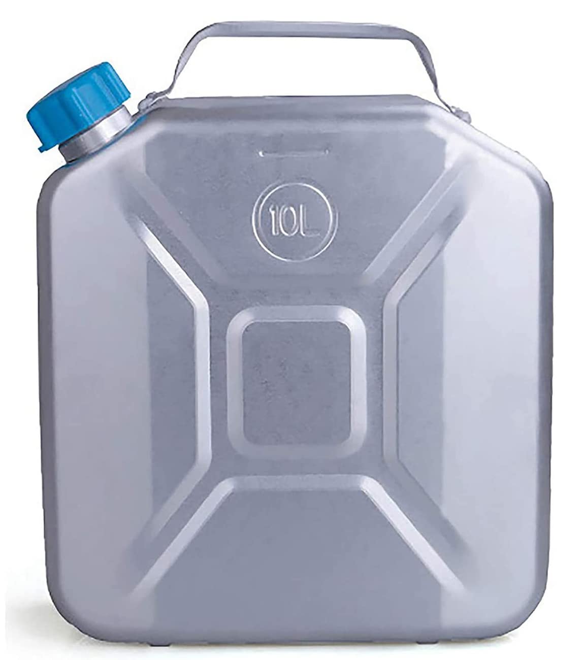Aluminiowy metalowy Jerry Can Przenośny lekki pojemnik na paliwo Diesel Benzyna Zbiornik na wodę do samochodów i motocykli,20L