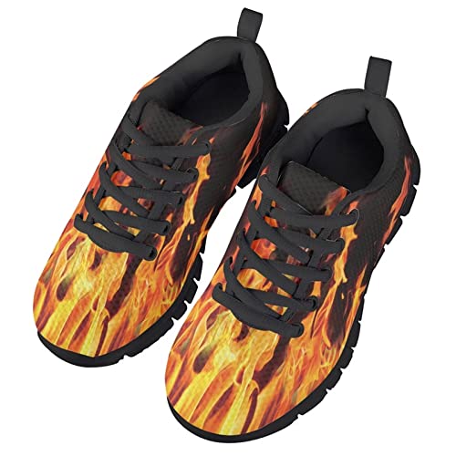 Mumeson Unisex Child's Mesh Sneakers Platform Flats Running Shoes Anti Slip Rubber Trainers Sport Shoes3