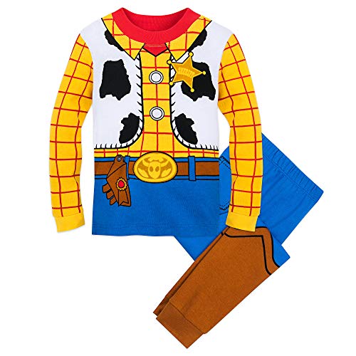 Disney Woody Costume PJ PALS for Boys Size 3 Multicolored