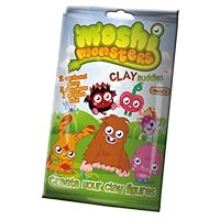 Moshi Monsters Booster Pack - Clay Buddies, Tabletop Game Booster Pack, Age 3+, 144+