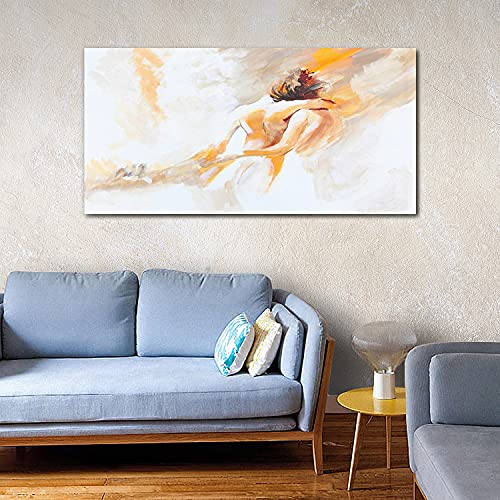 Art sur verre trempé 140x70 cm de salon tableau haut de gamme Pair of love