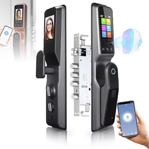 Cerradura De Puerta Inteligente, Con Cuerpo De Cerradura (24 * 24...