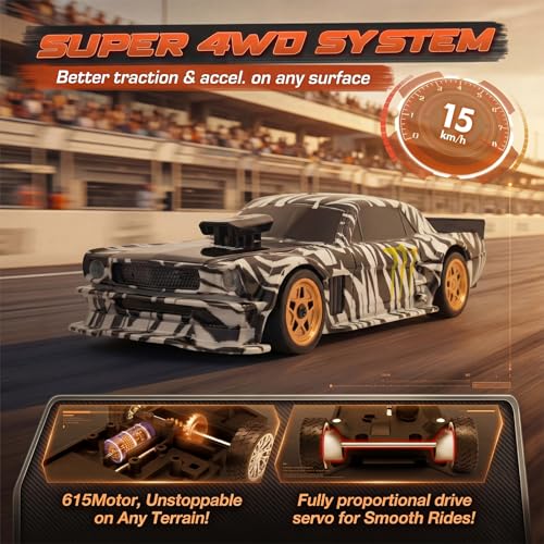 VoleRusher Mini RC Drift Car 1/43