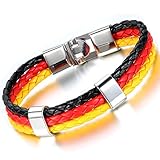 ♥ Gefertigt wird der Armschmuck für und Frauen Männer , es handelt sich um ein solides Leder-Armband