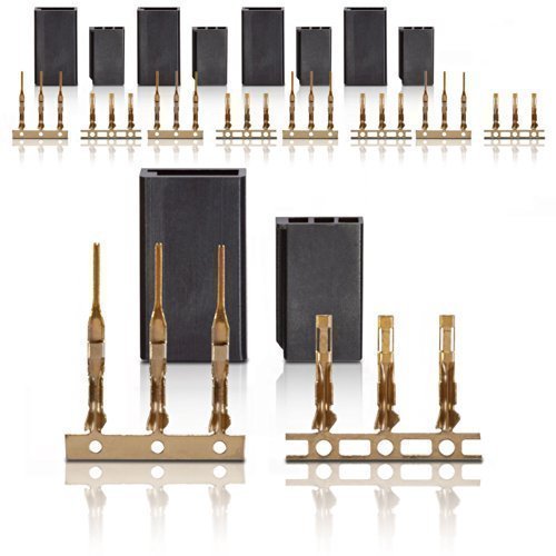 Futaba Plug Socket Servostecker Servobuchse Gold Contact 5 Pairs