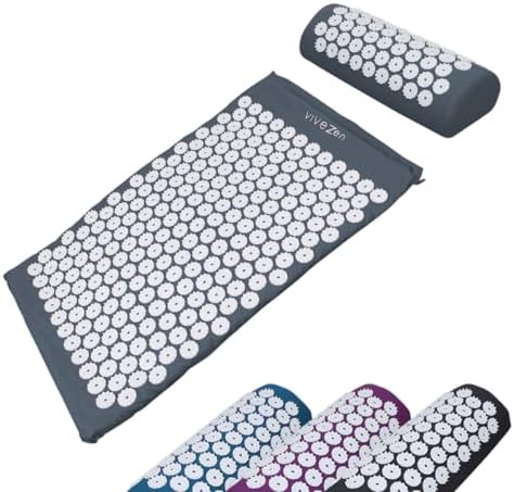 Vivezen - Tapis et coussin d'acupression 67 x 42 cm + sac de tran...