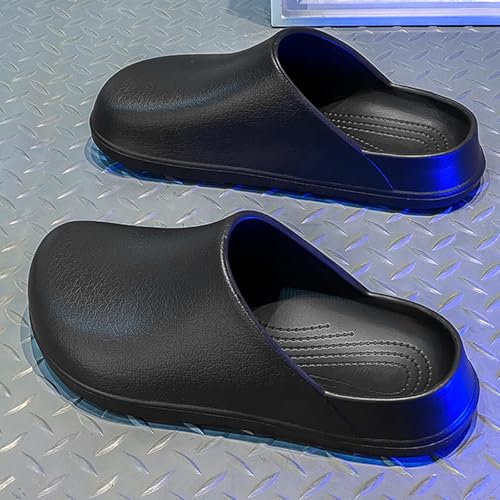 Unisex EVA clog slippers, comfortable, durable, non-slip, oil-resistant, waterproof, professional chef and nurse work shoes, casual style, two-wear minimalist kitchen shoes4