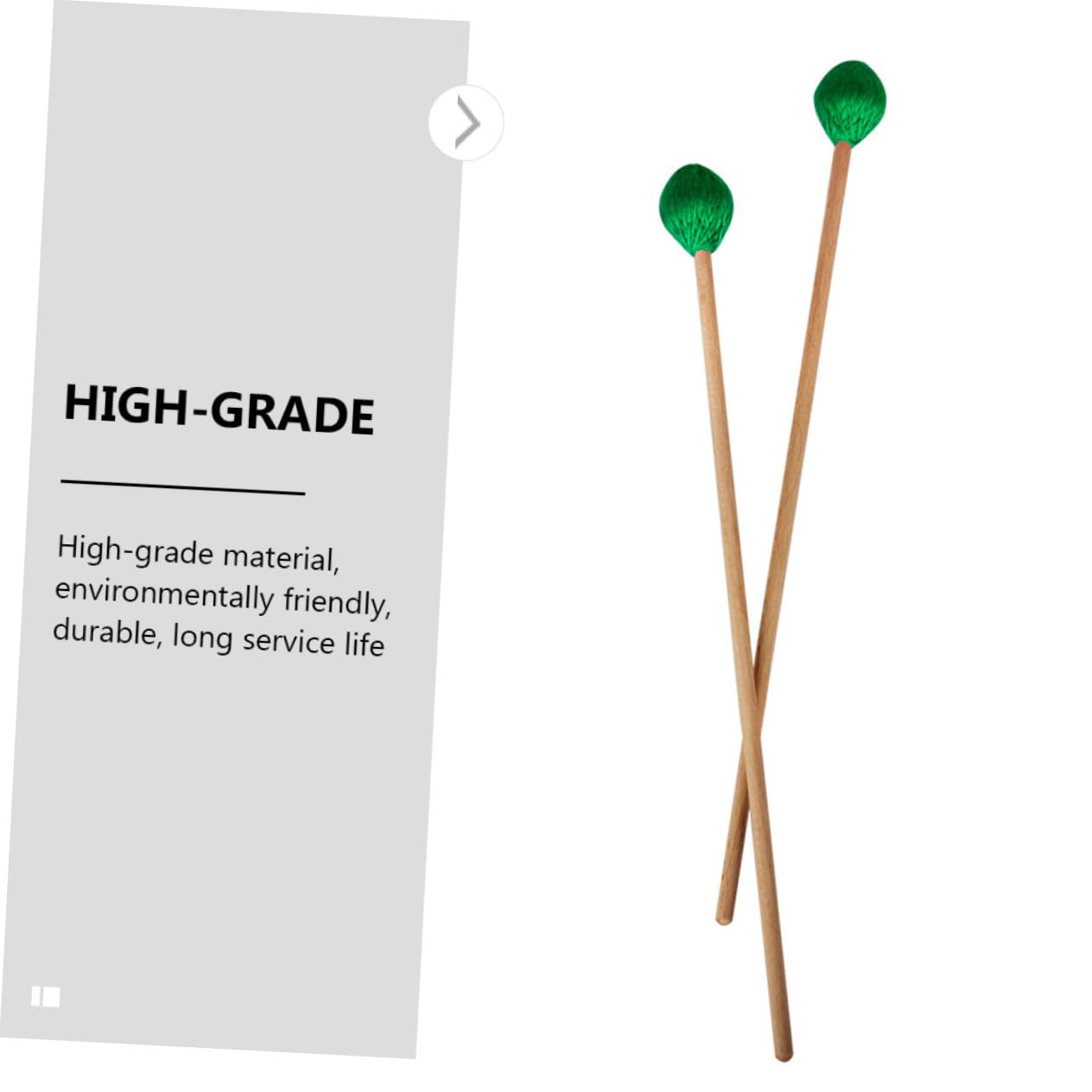 ifundom 6piezas Baquetas De Marimba Mallets De Percusión Para Xilófono Accesorios Para Instrumentos Musicales Ligero y Duradero Para Estudiantes y Profesionales