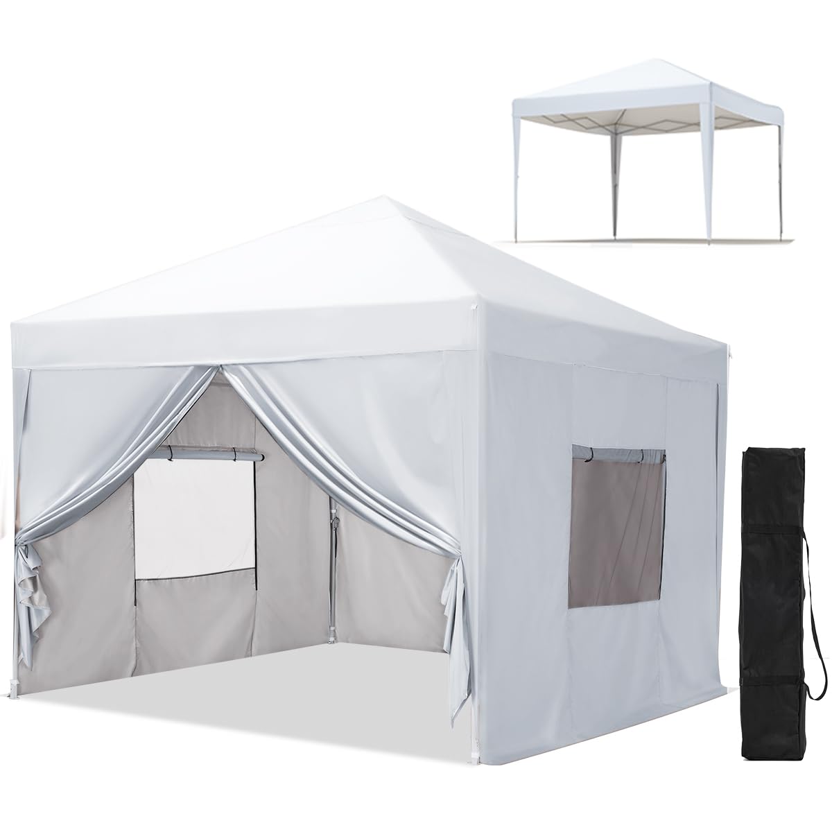 Amazon | ADVANCE OUTDOOR ワンタッチ タープテント 3段階調節 3m/2.5m  