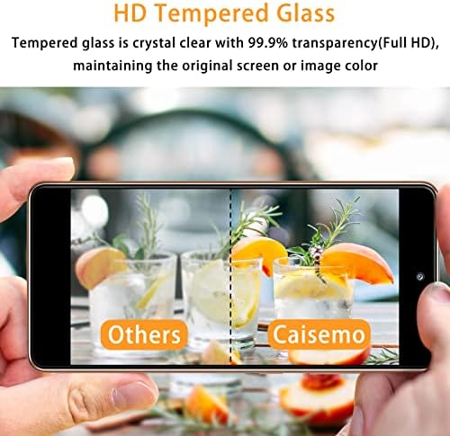 Caisemo (2 Pack) For Samsung Galaxy S20 FE/S20 FE 5G Tempered Glass Screen Protector,9H Hardness, Anti Scartch,Soft Touch