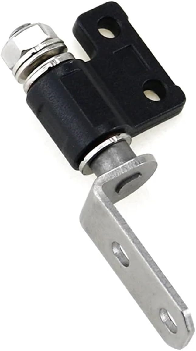 1pc Damping Hinge L-Shaped Damping Shaft Arbitrary Stop Rotation 360 ° Rotating Zinc Alloy Hardware Accessories(0.7NM)