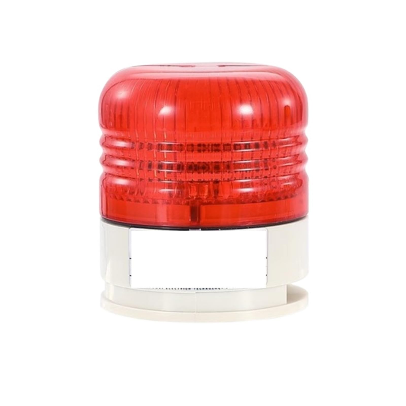WXVFX Small Warning Light with Buzzer Siren 12V24V220V Tower Alarm Sounder Waterproof Lamp Indicator for Machinery Pipeline(Red Buzzer 24V)