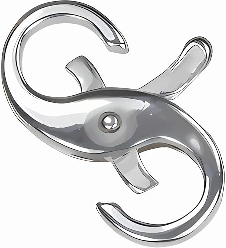 Miniatura 2 de Cierre de langosta con forma de figura infinita de ocho de doble apertura 0591in x 0394in tamaño mediano