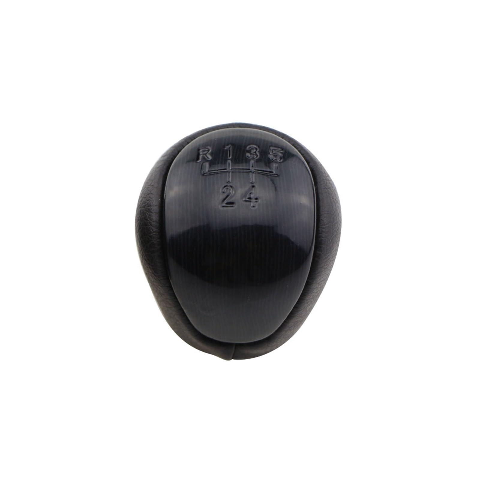LinQianBhD Car Gear Shift Knob for KIA for Forte for Cerato for Koup 2009 2010 2011 2012 2013 5 Speed Gear Shift Knob Shifter Lever Handball(Black)