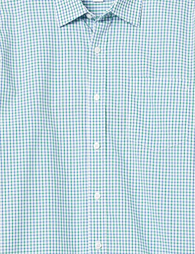 Image of Amazon Essentials Men's Regular-Fit Long-Sleeve Casual Poplin Shirt, Button Front, Business Casual, Collared