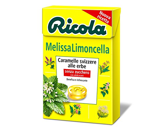 Caramelle Ricola Astuccio 50G Melissa Limoncella