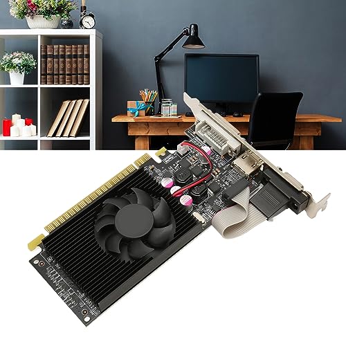 Tarjeta gráfica DDR3 GT210 para PC de juegos básicos y centro multimedia 6