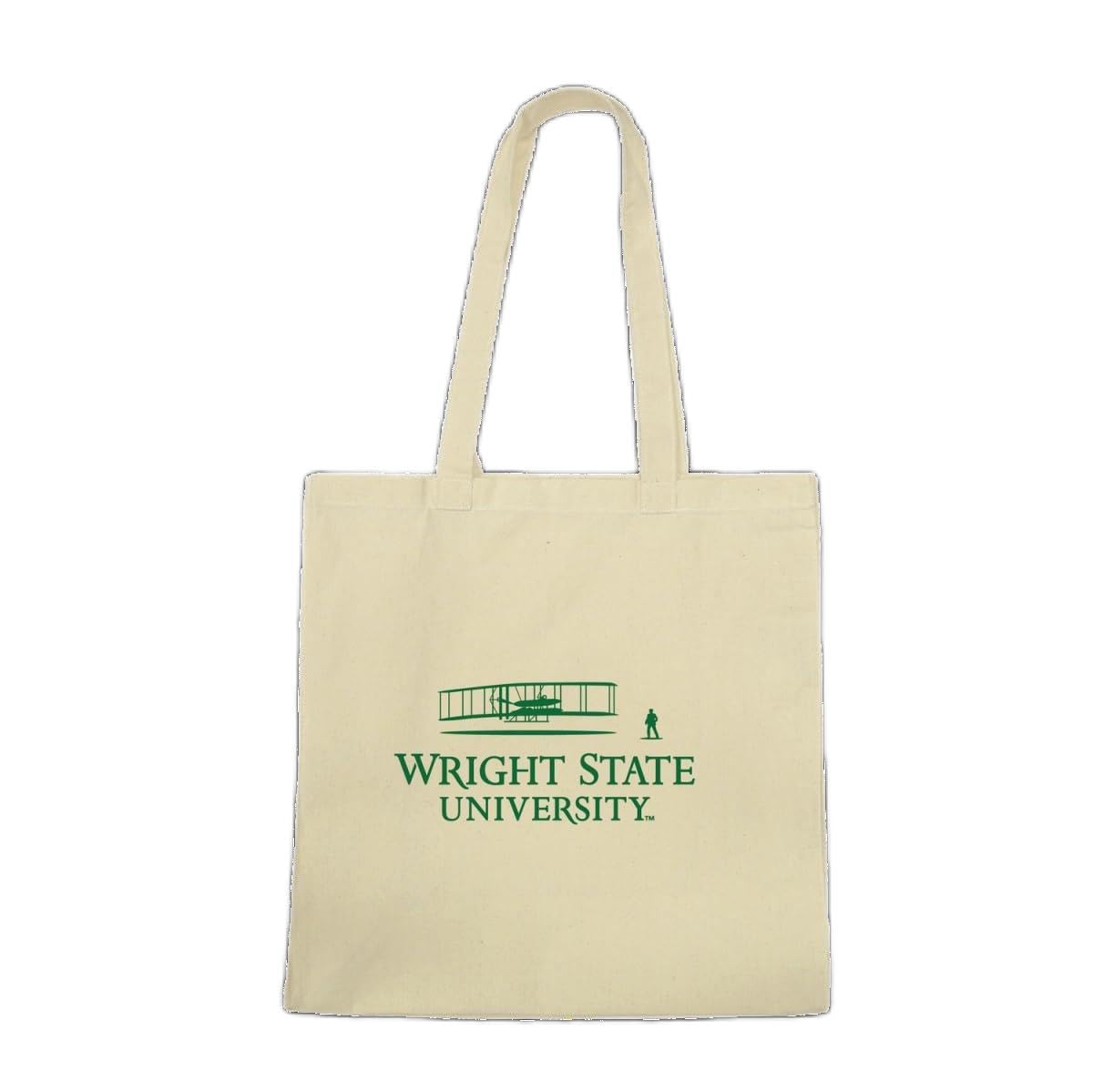 W Republic 1101-416-NAT Wright State University Raiders Institutional Tote Bag Natural - One Size