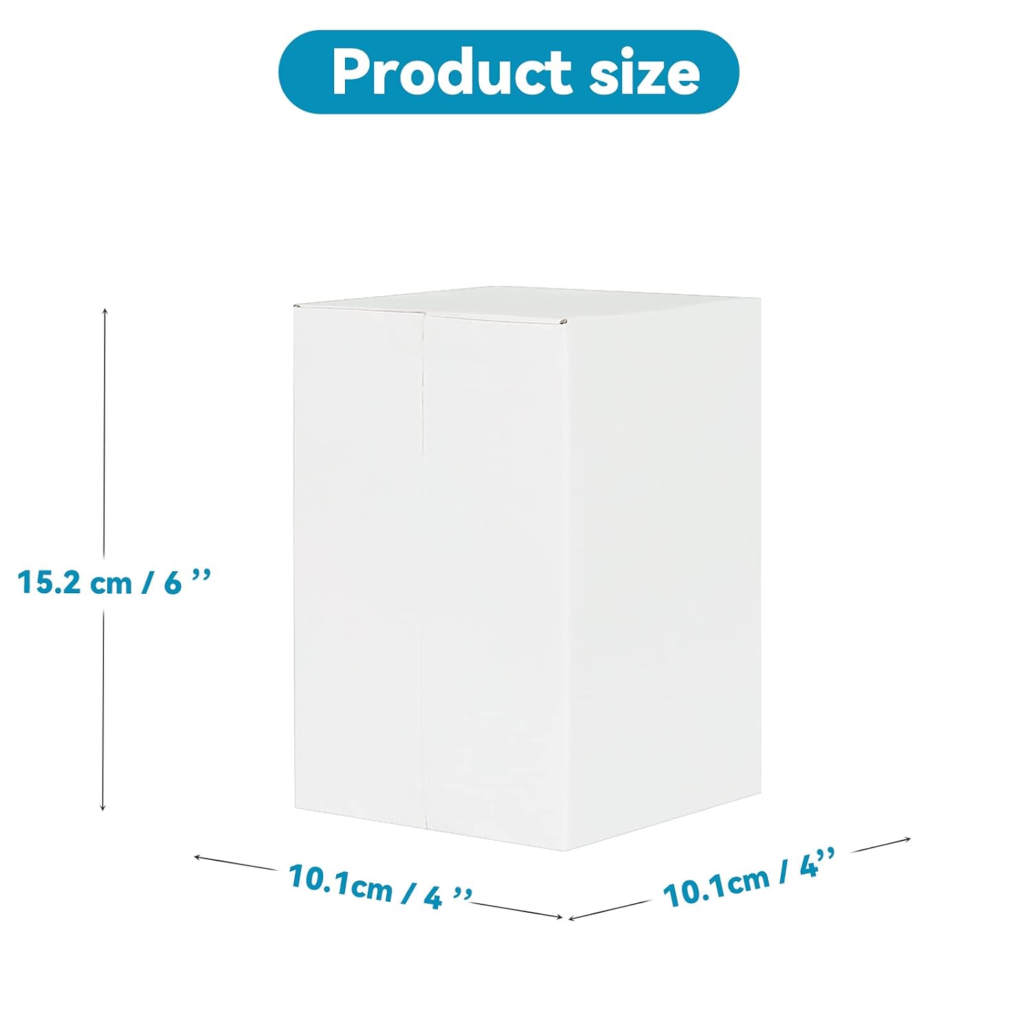 NAYSAYE Cardboard Shipping Boxes Inches Corrugated Mug Packaging and Mailing Boxes, Kraft (Pack of 26 Pieces) (6" x 4" x 4")