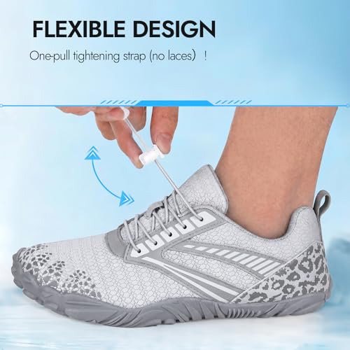 Image of ATHMILE Water Shoes for Women Men Barefoot Shoes for Swim Beach Hiking Pool | Quick Dry Non-Slip Wide Toe Box Shoes for River Kayak Fishing Lake Cruise Vacation Outdoor Water Activities