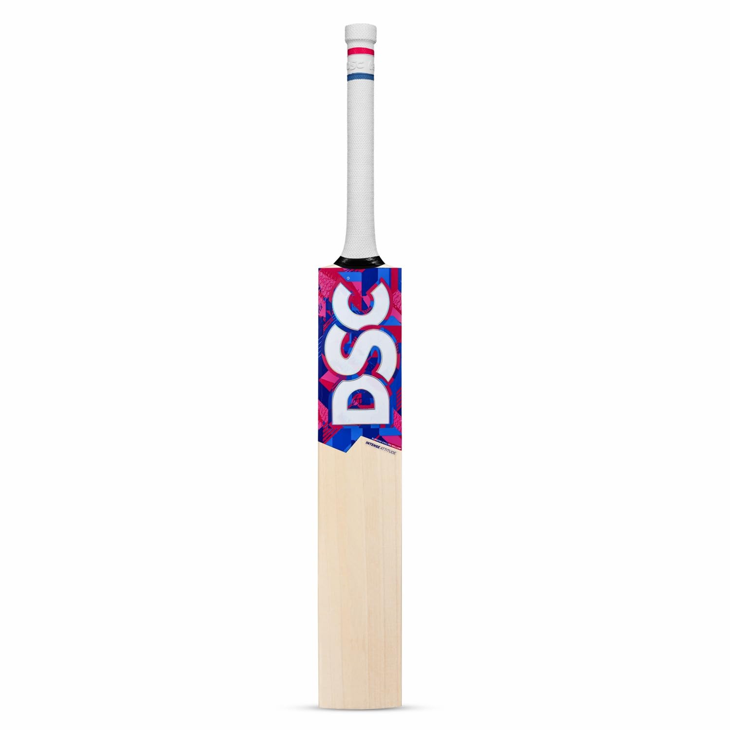 DSC Intense Attitude English Willow Cricket Bat Multicolor Short Handle