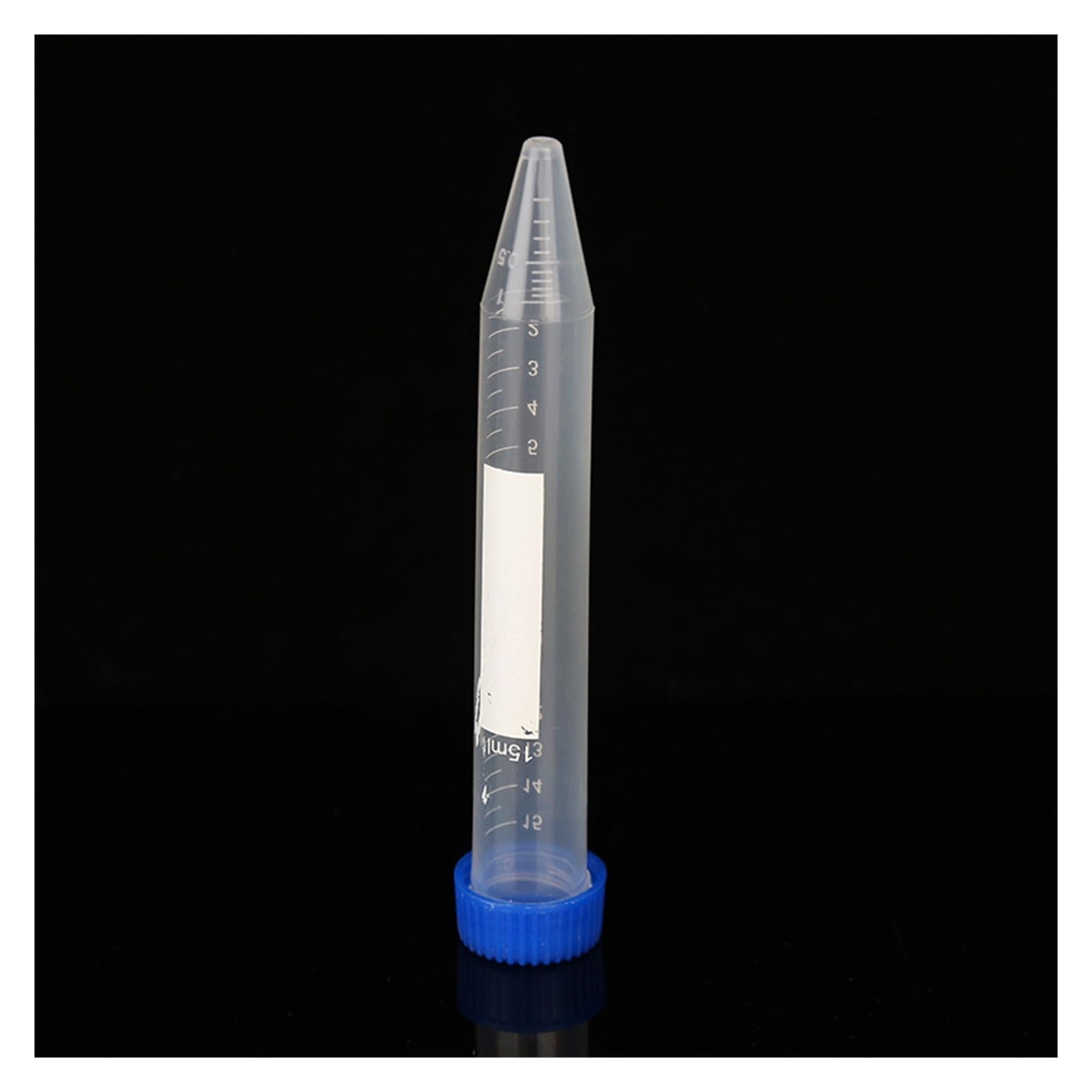 Provette Da Centrifuga In Plastica Da 15 Ml, Fondo Conico, Segni Graduati, Tappo A Vite Blu, Confezione Da 100 Pezzi(Orange - 100pcs)