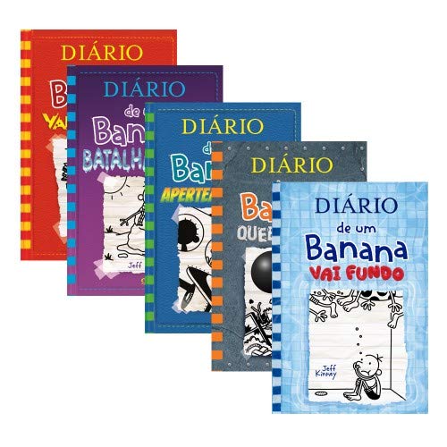 Diário de um Banana Vol. 11, 12, 13, 14 e 15 - VR Editoras