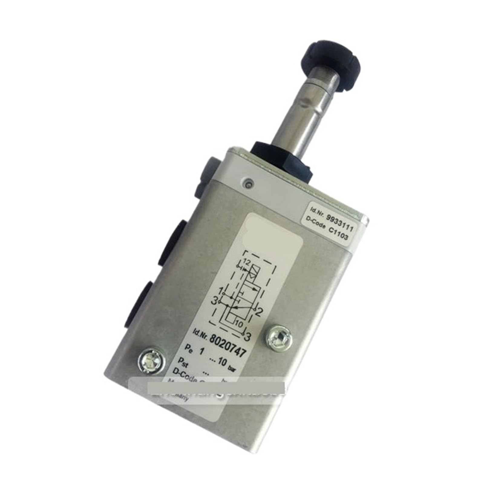 Électrovanne 8020750 pour réparer les pannes de distribution et remplacer le bloc 8010750