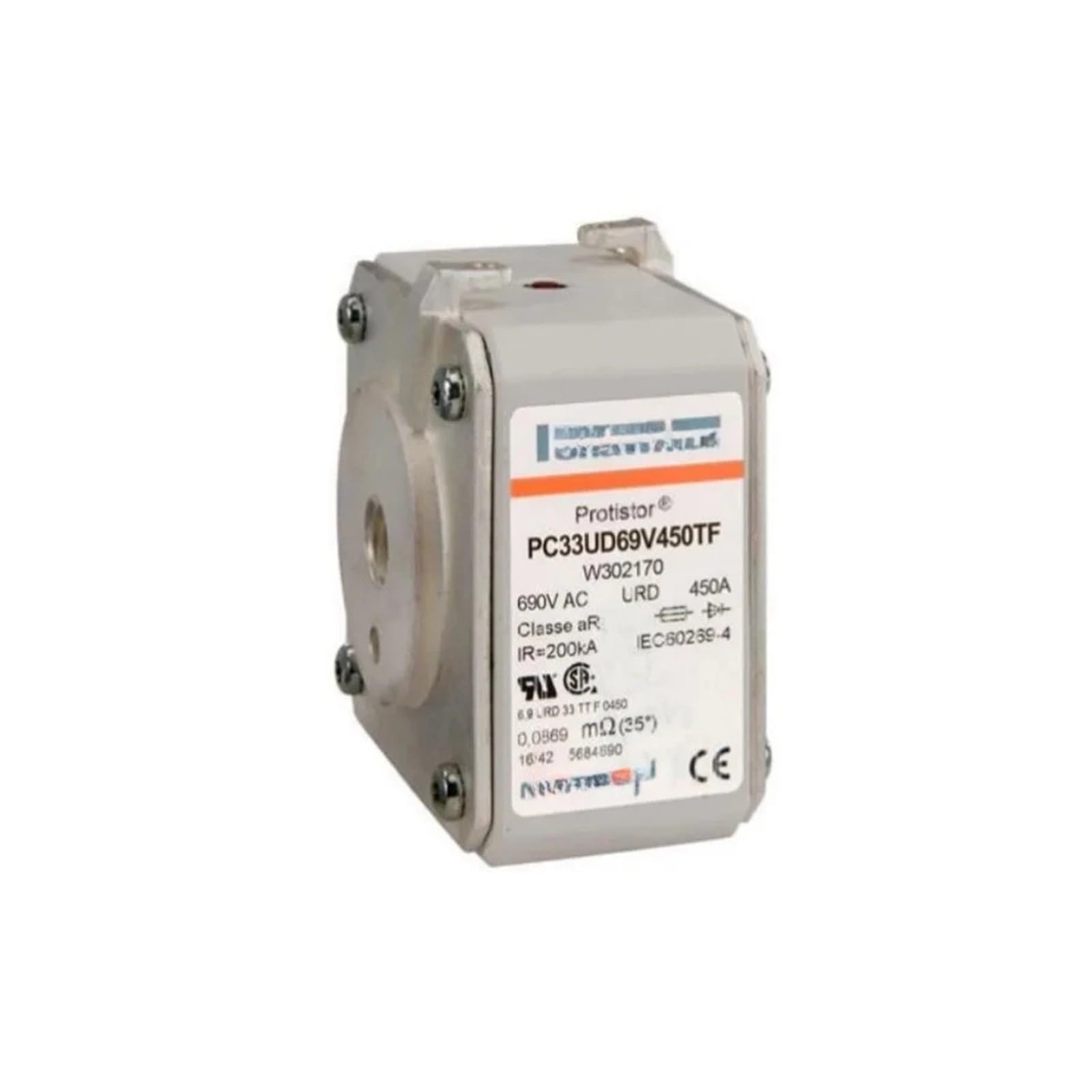 Fusible PC33UD69V500TF V300076 pour remplacer un fusible grillé 690V