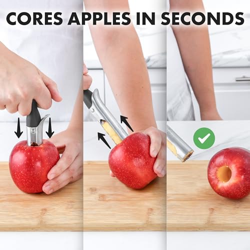 Image of Zulay Kitchen Stainless Steel Apple Corer Tool