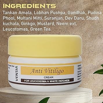 Miniatura 5 de Crema antivitíligo  Súper eficaz en vitíligo, parches blancos, decoloración de la piel, eliminación de cicatrices  80gm