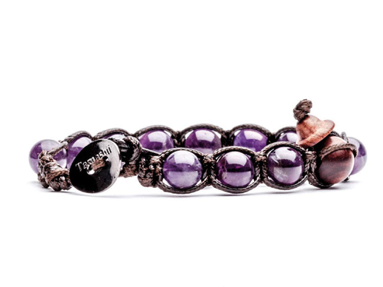 Bracciale tibetano buddista in Ametista MainApps
