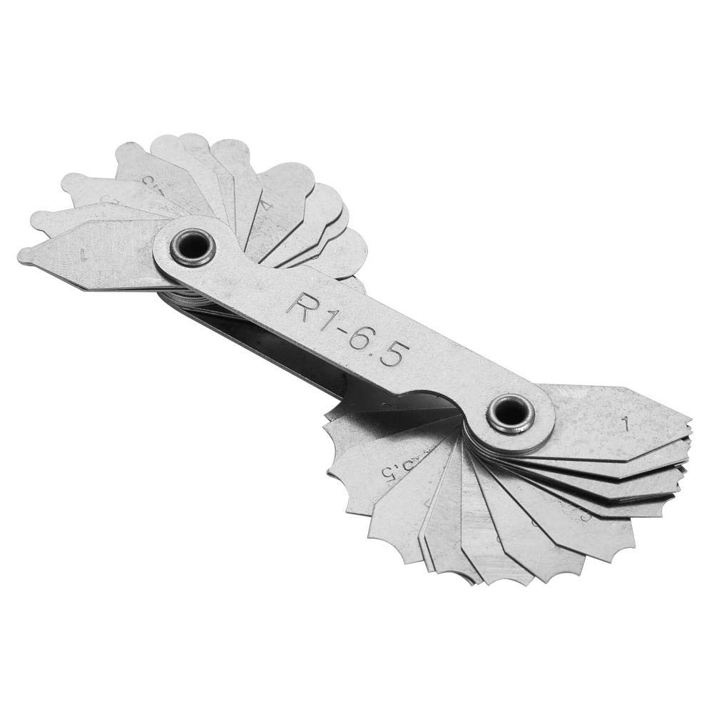 Calibro Per Raggio In Acciaio Inox - Misuratore Convesso/Concavo Per Utensili E Stampi - Foto 5