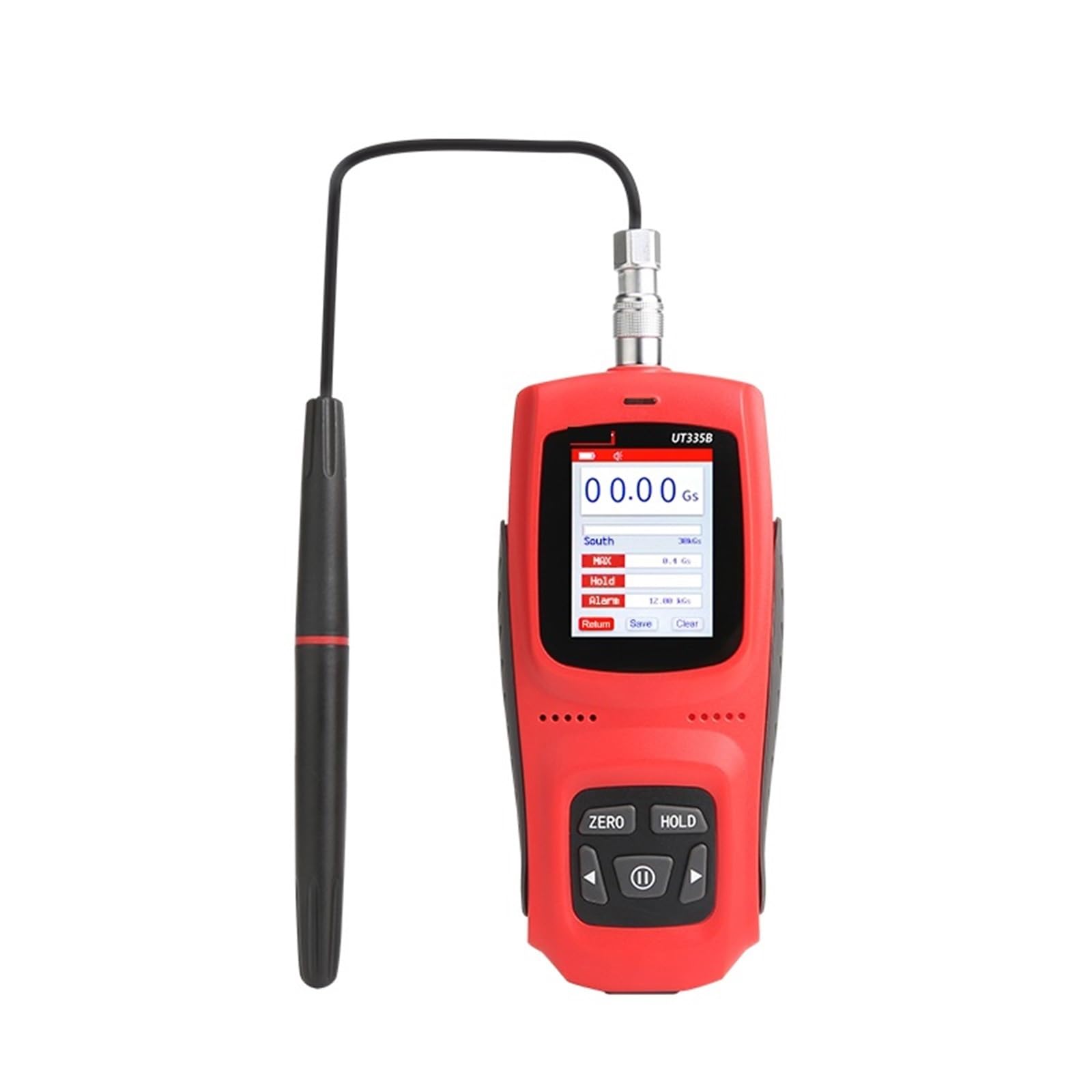 Handheld Digital Gauss Meter UT335A UT335B UT335C 0-3000mT Automatic Manual Zeroing for Magnetic Field Detection(UT335B)