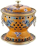 Évent au design élégant : design antique, hérite des classiques. mode classique, plus ornementale. Paroi lisse En acier inoxydable. Grande cheminée, facile à ajouter du charbon de bois. Conception d'ouverture de ventilation inférieure.