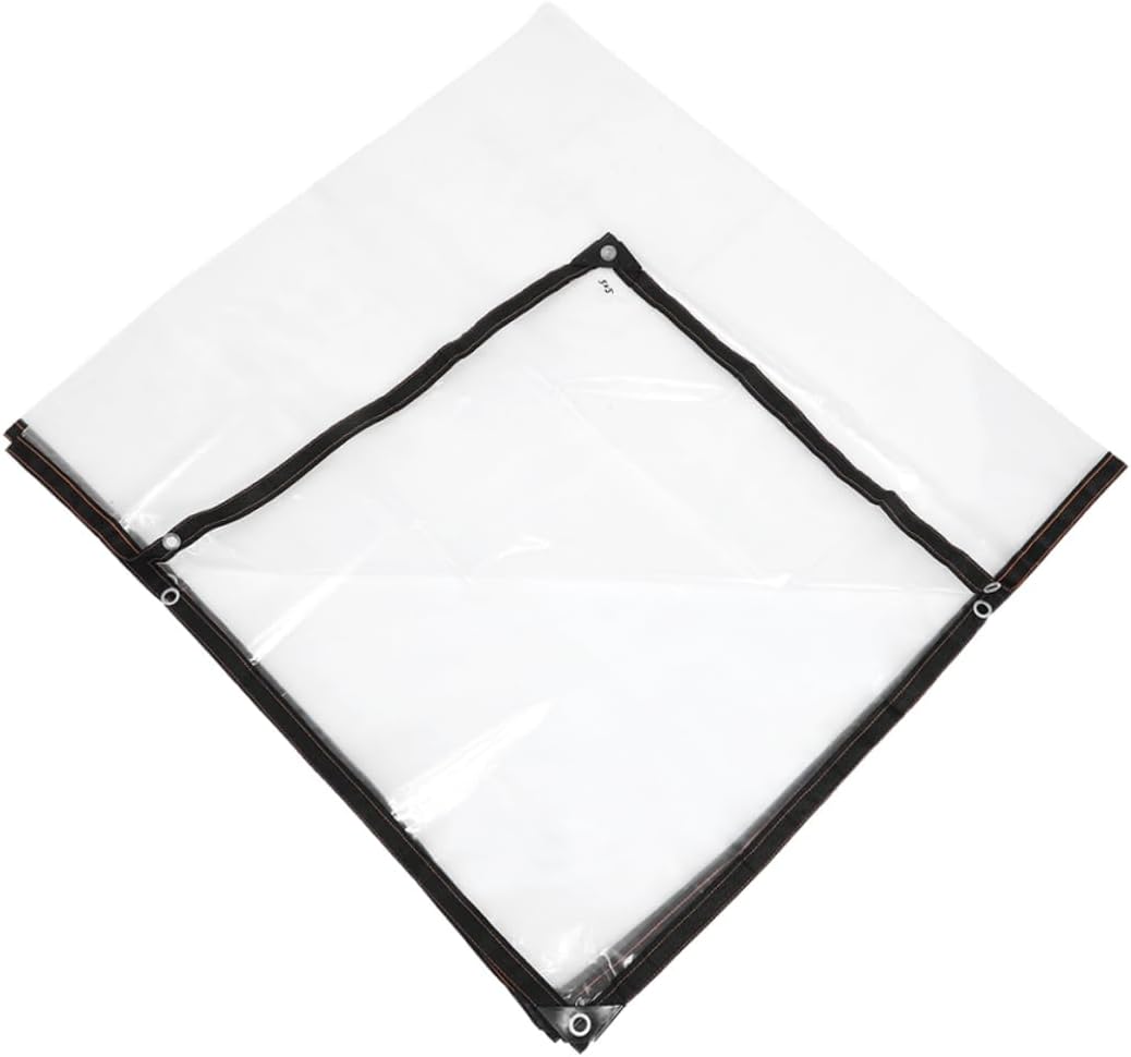 Transparent Greenhouse Film Heavy Duty Garden Cover for Plants Multi Use Tarp for Outdoor Greenhouses Easy to Cut Store for Gardening Enthusiasts