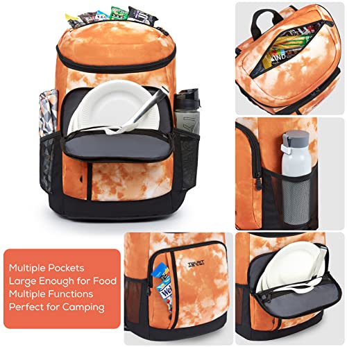 Image of TOURIT Cooler Backpack Insulated 30 Cans, Lightweight Leak Proof Travel Cooler Bag, Soft Waterproof Backpack Cooler for Men Women, Camping Hiking Beach Travel Picnic